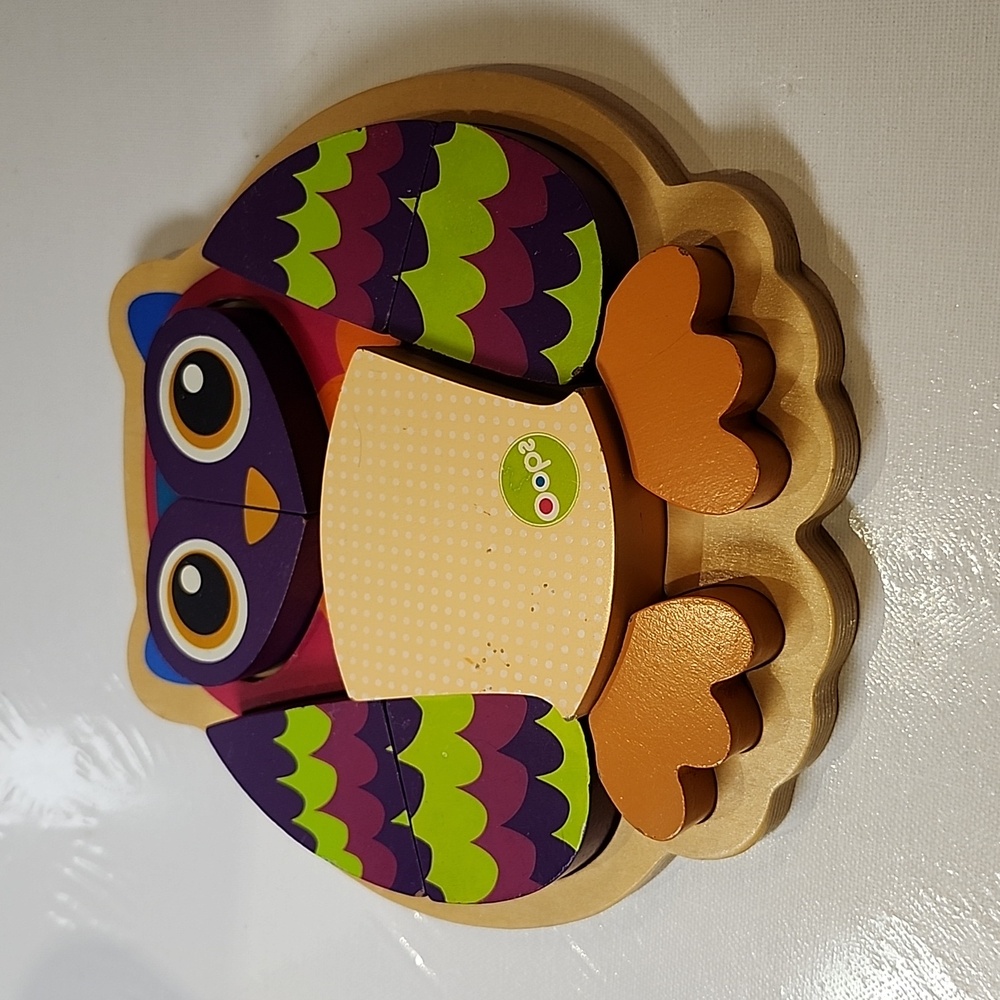 Oops my happy wooden puzzle for kids